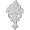 Ekena Millwork 3 1/8"W x 5 1/8"H x 5/8"P Nadia Onlay ONL03X05X01NA - alternate 1